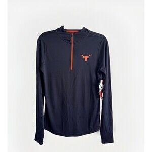 Texas Longhorns quarter-zip performance pullover women's size M football￼